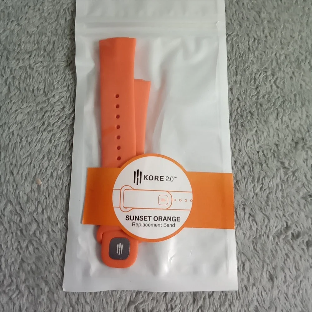 Kore 2.0 Replacement Band‎ Sunset Orange Sport Strap Fitness Tracker 30796